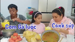 Gà Luộc Canh Súp Có Ai Nấu Kiểu Này Giống Trâm Không [upl. by Nivrag261]