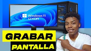 Como GRABAR la PANTALLA de tu pc WINDOWS 11 [upl. by Jer]