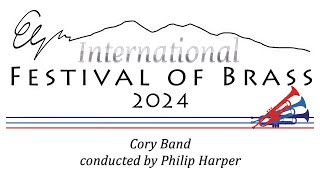 Elgar International Festival of Brass  Cory Band  sting [upl. by Eeimaj]