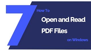 How to Open and Read PDF Files on Windows  PDFelement 7 [upl. by Dloraj49]