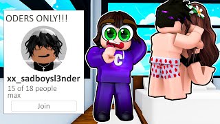 I Snuck Into A ODERS Only SERVER in Roblox Brookhaven [upl. by Iruahs]