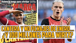 EL MADRID TENDRÍA 100 MILLONES LISTOS PARA WIRTZ PERO NOS COMEMOS LA CRISIS DEL CENTRAL CON CANTERA [upl. by Durer993]