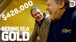 Half a Million in Gold Best Haul of the Year  Bering Sea Gold [upl. by Kym163]