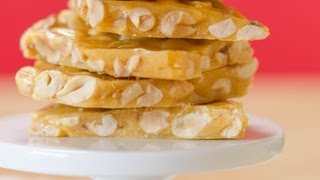 How to Make Peanut Brittle shippable candy recipe for Christmas and the Holidays [upl. by Svirad]