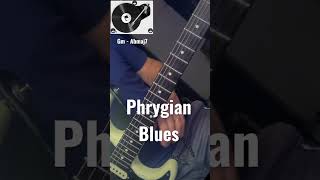 Phrygian Blues guitar solo 🎸 [upl. by Hadeis]