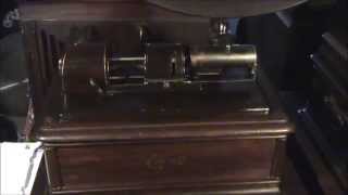 1862 Battle Cry Of Freedom Civil War Played On Edison Opera Phonograph [upl. by Odlawso]