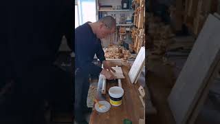 Making slide tambour door cabinet [upl. by Theodor]