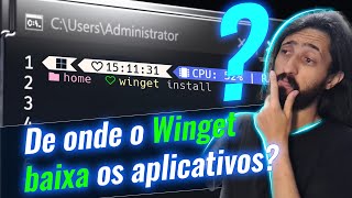 De onde vem os aplicativos instalados pelo WINGET WINfaq01 [upl. by Bilac46]