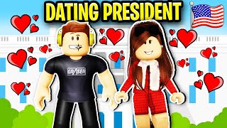 I Dated The President Of Roblox Brookhaven 💖😲 [upl. by Onil392]