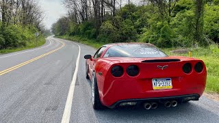 CAMMED Corvette C6 w Texas Speed Exhaust [upl. by Nyladgam]