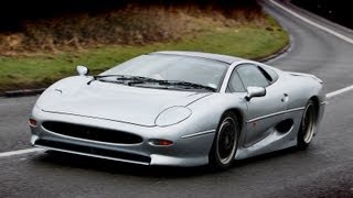 Jaguar XJ220  hero cars by autocarcouk [upl. by Enaira]