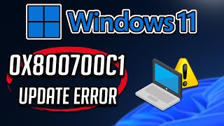 FIX Windows Update Error Code 0x800700c1 in Windows 1110 [upl. by Knobloch236]