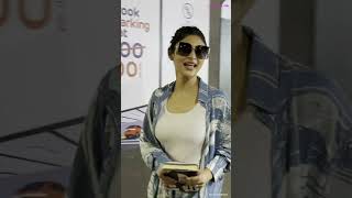 Mouni Roy Turns Heads in a Stylishly Comfortable Airport Outfit  AirportLook [upl. by Brinkema]