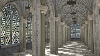 Gothic Arch modeling [upl. by Nyrac]