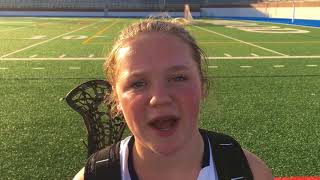 Alison Polakowski scores winning goal as Powers Catholic clinches Saginaw Valley title [upl. by Abehshtab]