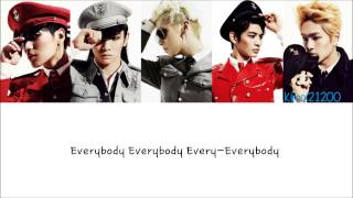 SHINee  Everybody HangulRomanizationEnglish Color amp Picture Coded HD [upl. by Melburn]