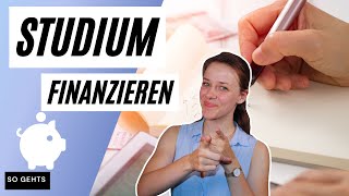 Studium finanzieren  Kosten amp Förderungen [upl. by Celtic698]