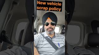 New vehicle scrap policy [upl. by Dorise]