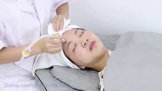 How To Use The Diamond Microdermabrasion Machine  Hydro Dermabrasion Facial Tutorial  Glow Beauty [upl. by Kalvn]