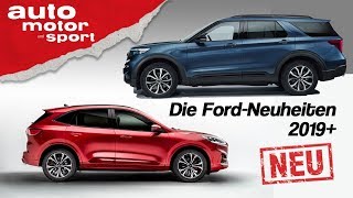 Kuga Explorer und Elektropower Das gibt´s bald von Ford  Erste Sitzprobe  auto motor amp sport [upl. by Ananna692]