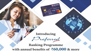 HDFC Preferred Banking Program  Preferred Debit Card  Cashbacks amp Benefits  Tamil [upl. by Anazraf]