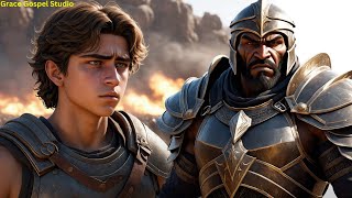 Giants Fall When Faith Rises The David and Goliath Animated Bible Story christiananimation [upl. by Epillihp]