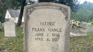 Headstone cleaning Frank Nance 18951957 [upl. by Suhpesoj]