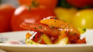 Recette de cuisine  Salade de tomates à lestragon [upl. by Nytsud]