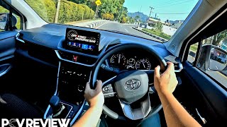 POV REVIEW  TOYOTA NEW AVANZA G 15 CVT FWD 2023  NIKMAT DI KOTA AJA NIH 🤔  Tour amp Test Drive [upl. by Gratia]