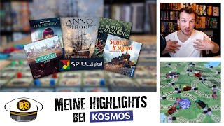 Alle Highlights bei KOSMOS auf der SPIELdigital 🎲 Anno 1800 Greenville Blätterrauschen uvm [upl. by Zusman]