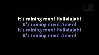 The Weather Girls  Its Raining Men Karaoke [upl. by Eikcid779]