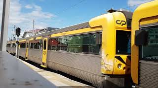 CP Class 2200  2255  2259 arriving Lisbon Santa Apolónia on 170524 [upl. by Tidwell]