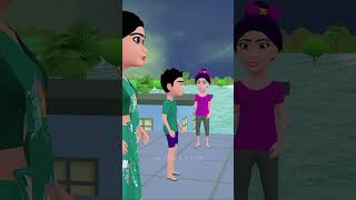 Barish barish bahut barish ho raha haicomedytimetoons funny comedy animated 3danimation bhabhi [upl. by Dysart]