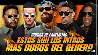 BATALLA DE INTROS YOMO ARCANGEL TEGO CALDERON Y ZION ENTRE LOS FAVORITOS [upl. by Ancelin]