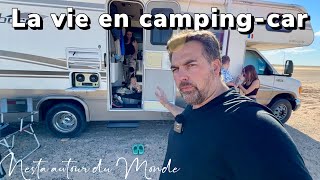 LA VIE EN CAMPINGCAR une JOURNÉE en BIVOUAC  Nesta autour du Monde 🌎 [upl. by Hullda]