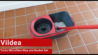 Vileda Turbo Microfibre Mop and Bucket Set [upl. by Hijoung]