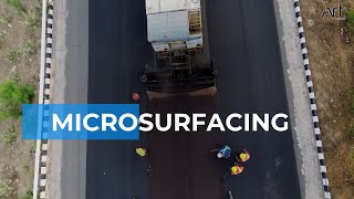 Microsurfacing  MicroSurfacing Technology  AR Thermosets  ART [upl. by Ymer]