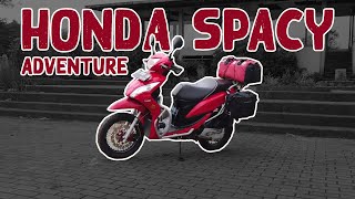 HONDA SPACY ADVENTURE MODIFIKASI ADVENTURE PROPER TU KAYA GINI [upl. by Aryahay712]