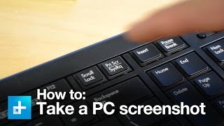 How to take a screenshot on a PC or laptop with Windows [upl. by Gnoz670]