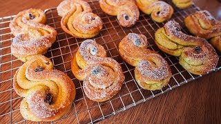 St Lucia Buns Lussekatter with Cardamom Filling [upl. by Redmund]