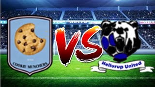 HELLERUP UNITED VS COOKIE MUNCHERS FC LIVE VRFS GAME [upl. by Annatsirhc863]