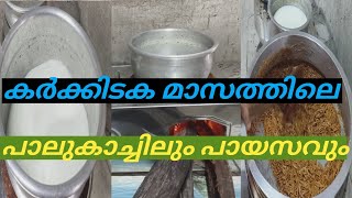 KARKIDAKA PAYASAM കർക്കിടക മാസത്തിലെ ഒരു പാലുകാച്ചിലും പുതിയ അടുപ്പിലെ പായസ പരിപാടിയും [upl. by Strauss]