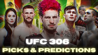 UFC 306 Picks and Predictions [upl. by Zicarelli212]