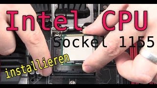 PC selber bauen Teil 1  Prozessor einbauen  Anleitung  How To  DIY [upl. by Latterll]