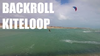 Cours de kitesurf Backroll Kiteloop  One Launch Kiteboarding [upl. by Greysun]