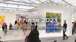 Highlights of Frieze London Frieze Masters and Frieze Sculpture 2023 [upl. by Nessim231]