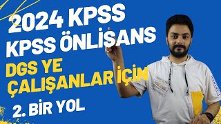 2024 TE KPSS ÖNLİSANS VAR BU SINAVA GİRİN [upl. by Aracaj]