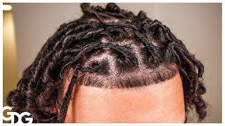 Retwist On Freeform Dreadlocks [upl. by Nylrahs]