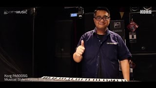 Korg PA600SG Singapores very own Musical Keyboard [upl. by Mirth]