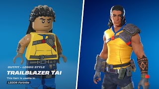 How to Unlock Trailblazer Tai All Trailblazer Tai Quests Guide  Lego Fortnite [upl. by Myron505]